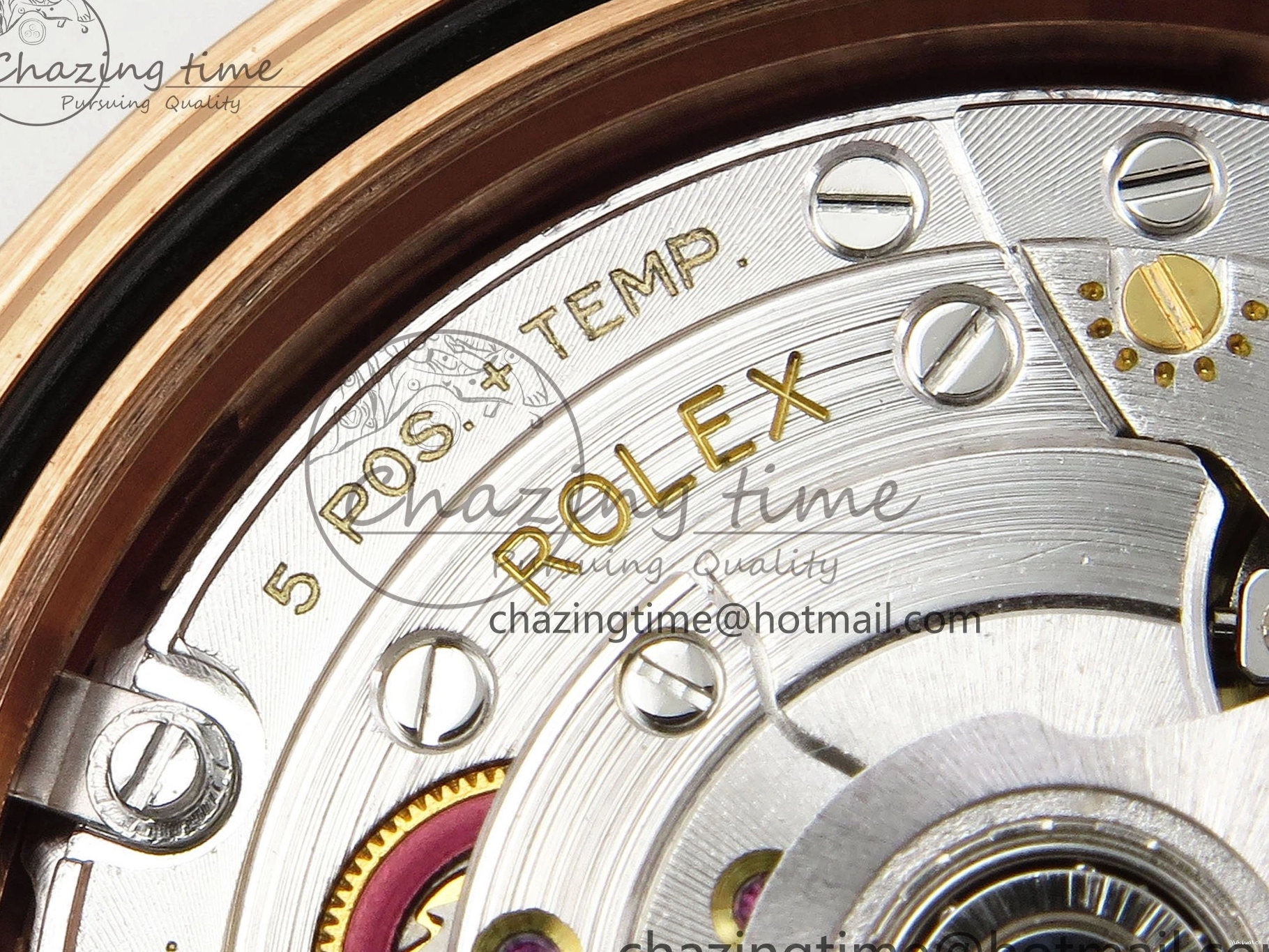 Brown 40 on DayDate Steel Dial Crystal 228235 904L President Bracelet VR3255 ARF 0225